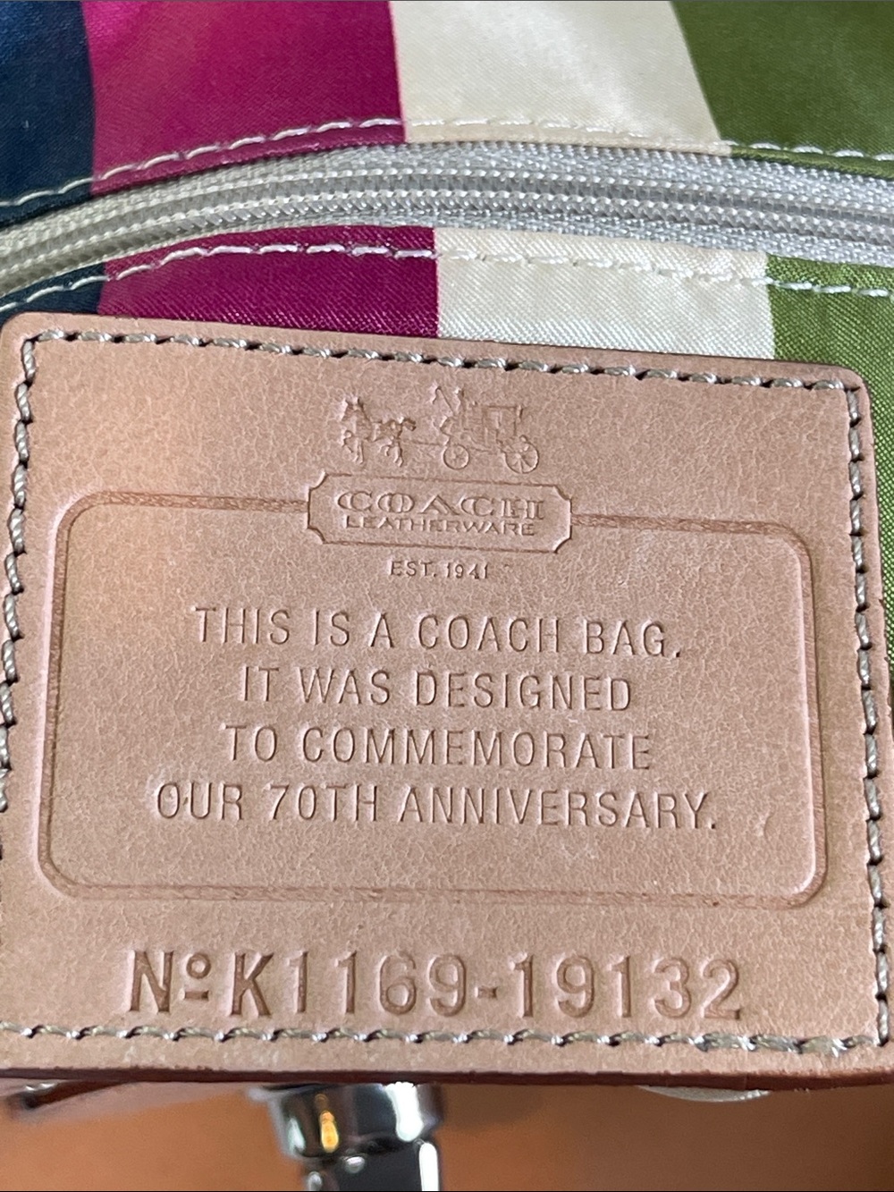 Coach Legacy Willis 70th Anniversary Limited Edition Leather Crossbody 19132 - Picture 3 of 15